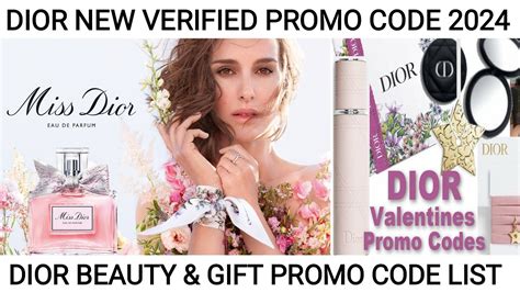 dior beauty promo code|dior promo code 2024.